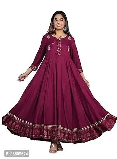 Designer Viscose Rayon Kurta For Women-thumb0