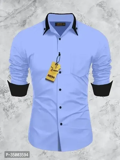 Stylish Cotton Shirt For Men-thumb0