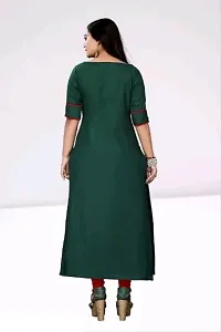 fancy tree solid cotton kurti for women-thumb3