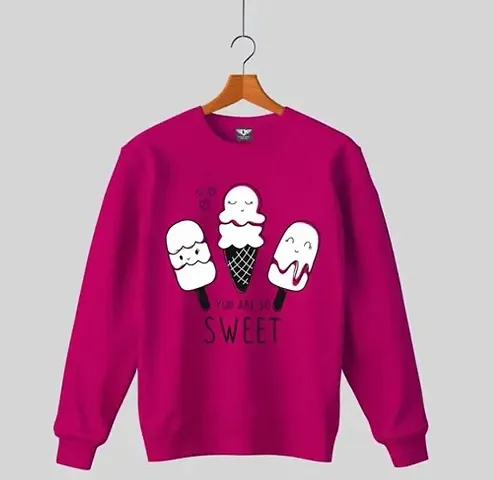 Girls Cotton Sweatshirt