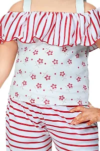 Highlight Fashion Premium Baby Girls Sofia Stripe Dress-Pack of 1-thumb2