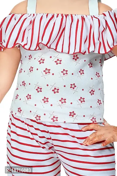 Highlight Fashion Premium Baby Girls Sofia Stripe Dress-Pack of 1-thumb3