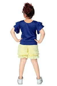 Highlight Fashion Premium Baby Girls Frock Dress-Pack of 1 (Blue)-thumb2