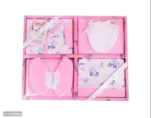 LITTLE HUB Baby Boys  Baby Girls Casual Dress Shorts (Pink)-thumb0