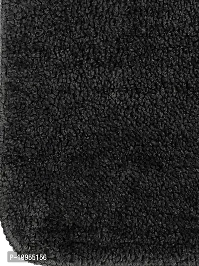 YAMUNGA Polyester Anti Skid Backing Kitchen Mats Runner (Grey, 40 x 120 & 40 x 60 cm) -Set of 2-thumb4