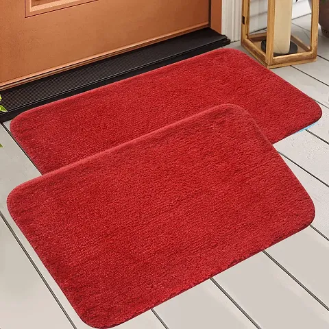 Yamunga Solid Mat and Runner with Anti Skid Backing