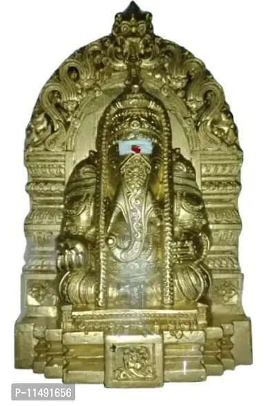 PILLAYARPATTI Ganesha / GANPATHI / VINAYAGAR / Lord Ganesha Big / KARPAGA VINAYAGAR / VALAMPURI VINAYAGA /Large Size Table Ganesh 15CM-thumb3