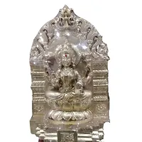 Lakshmi Idol Statue / MAHALAKSHMI / POLYMARBLE Golden MAHALAKSHMI-thumb1