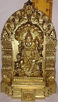 Lord Narasihma & Lakshmi / Lakshmi NARASIMHA SWAY POLYMARBLE Idol 15 cm Height-thumb1