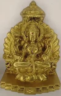 HEENA Lakshmi Idol LAXMI MATA MURTI/ MAHALAKSHMI / LAXMI Devi / LAXMI MURTI Statue 13 cm-thumb1