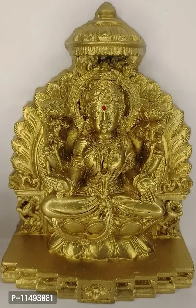 HEENA Lakshmi Idol LAXMI MATA MURTI/ MAHALAKSHMI / LAXMI Devi / LAXMI MURTI Statue 13 cm-thumb2