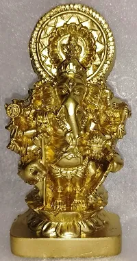 SRI SUBHA Drishti GANAPATHY / DRISTHI Ganesha / Standing Ganesha - 11 cm Height, Polystone-thumb1