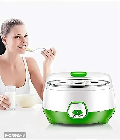 Automatic Yogurt Maker Machine With Stainless Steel Inner Container with temperature control, Electric 15 Watts Electric 900ml Automatic Curd  Home-thumb2