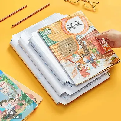 Book Biding Cover Transparent Paper Sticker Book Cover 30 Pcs- 3 Different sizes - 10 Each-thumb0