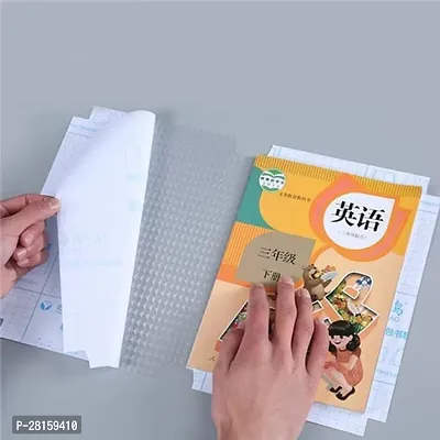 Book Biding Cover Transparent Paper Sticker Book Cover 30 Pcs- 3 Different sizes - 10 Each-thumb5