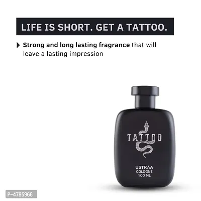 Ustraa Tattoo Cologne - 100 ml - Perfume for Men.-thumb3
