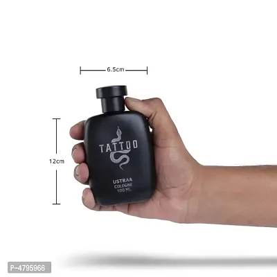 Ustraa Tattoo Cologne - 100 ml - Perfume for Men.-thumb5