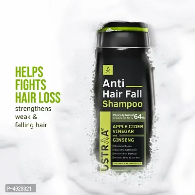 Ustraa Anti Hair Fall with Apple Cider Vinegar Shampoo, 250 ml-thumb4