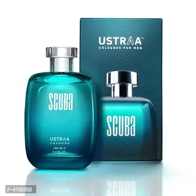 Ustraa Scuba Cologne - 100 ml - Perfume for Men.-thumb0
