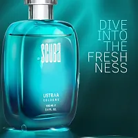 Ustraa Scuba Cologne - 100 ml - Perfume for Men.-thumb4