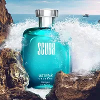 Ustraa Scuba Cologne - 100 ml - Perfume for Men.-thumb2