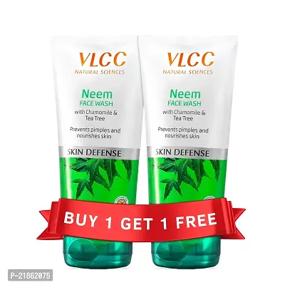 VLCC Neem Face Wash - 300 ml - Buy One Get One