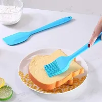 MoldBerry combo Cake Pan with Spatula  Pastry Brush Making Silicone Mould Charlotte Cake molds for Cheese Cake Chocolate Cake Brownie Tart Pie Flan Bread Cake pan Flexible Reusable-thumb1