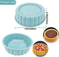 MoldBerry combo Cake Pan with Spatula  Pastry Brush Making Silicone Mould Charlotte Cake molds for Cheese Cake Chocolate Cake Brownie Tart Pie Flan Bread Cake pan Flexible Reusable-thumb2