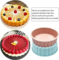 MoldBerry Cake Mould Silicone Cake Pan Charlotte Cake molds for Cheese Cake Chocolate Cake Brownie Tart Pie Flan Bread Baking Pans-thumb2