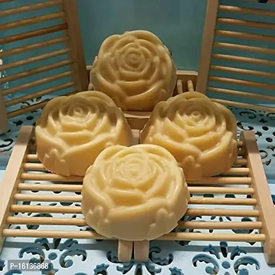 MoldBerry Soap Mould Soap Making Silicone Mold Rose Flower Soap Mould Cupcake Mold Cake Mould Jelly Chocolate Mold Homemade Making soap Mold pack of 1-thumb2