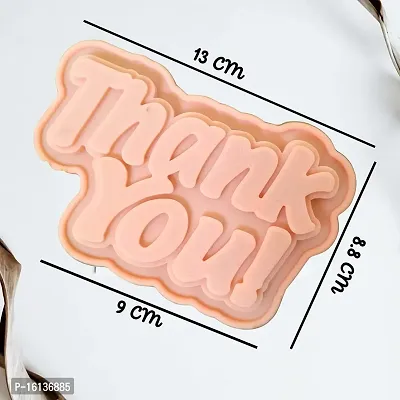 MoldBerry Thank You Mold Chocolate Letters Silicone Mold pack of 1-thumb2