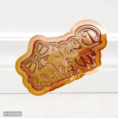 MoldBerry Best Wishes Silicone Chocolate Mold Bar Cake Decoration-thumb3