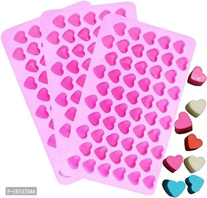 MoldBerry Silicone Heart Shape Chocolate Mould 55 cavity - pack of 1