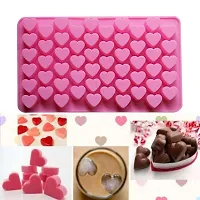 MoldBerry Silicone Heart Shape Chocolate Mould 55 cavity - pack of 1-thumb2