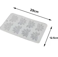 MoldBerry silicon Leaf chocolate mould for  Garnishing cake decoration pack of 1-thumb1