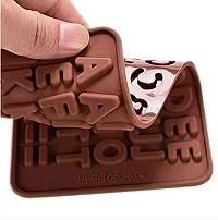 MoldBerry Silicone Chocolate Mould 28 Cavity Alphabet Shape Candy Mold Baking Tools for Cake Chocolate Ice Jell-O Pack of 1 ( Multi Color)-thumb2