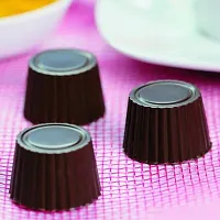 MoldBerry Silicone Chocolate Mould 15 Cavity Cylinder Round Shape Candy Mold Baking Tools for Cake Chocolate Ice Jell  Pack of 1 ( Multi Color)-thumb2