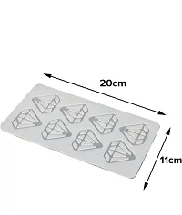 Moldberry Silicon Diamond Shaped Chocolate Garnishing Mould pack of 1-thumb3