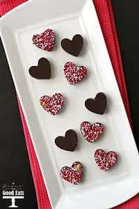 MoldBerry Silicone Cake Garnishing Moulds for Cake Decoration with 6 Cavity Heart Shape Pattern/Design-thumb2