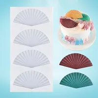 MoldBerry Garnish Mould Garnishing Mould Making Silicone Fan Shape Garnish Sheet for Cake Decoration Chocolate Foundant Baking Flexible Reusable Garnish Mould Safe Making Home Made Mould-thumb1