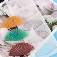 MoldBerry Garnish Mould Garnishing Mould Making Silicone Fan Shape Garnish Sheet for Cake Decoration Chocolate Foundant Baking Flexible Reusable Garnish Mould Safe Making Home Made Mould-thumb2