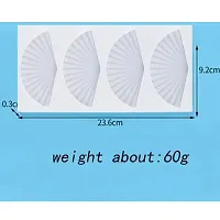 MoldBerry Garnish Mould Garnishing Mould Making Silicone Fan Shape Garnish Sheet for Cake Decoration Chocolate Foundant Baking Flexible Reusable Garnish Mould Safe Making Home Made Mould-thumb3