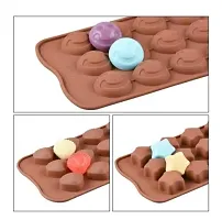 MoldBerry Cute Silicone Molds - 6pc Food Grade- Non-Stick - Easy to Use and Clean Candy Molds - Chocolate Molds Silicone Trays(Pack of 06)-thumb3