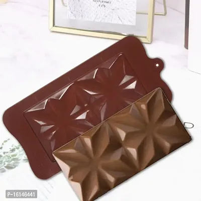 MoldBerry Silicone Chocolate Mould, Cavities of Cocoa Bean Leaf Imprint in Different Cells Tray Mould. Candy Cadbury Mold, DIY Cake Decorating ice Cream Jelly Moulds Kitchen Bakeware Tools.