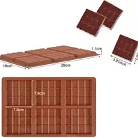 MoldBerry Wax Melt Molds Silicone,Rectangle Silicone Wax Melt Chocolate Bar Mold for Wickless Wax Melt Candles Chocolate Bakeware Molds-thumb2