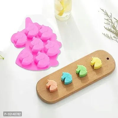 MoldBerry Chocolate Mould, Small Heart Mould Candy Mould, Ice Mould, Candle Mould, Small Cake Brownie Mould, Christmas Muffins Silicone Tray-thumb2