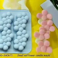 MoldBerry Resin Silicone Mould for Art  Craft, DIY, Resin Art Craft, soap, Handles, Chocolate, Candles Making Supplies [1 Silicon Mould - Unique  Mini Candles-thumb4