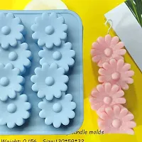 Mold Berry Flower Shape Candle , Candle Making Multi-Purpose Silicon Mould for Chocolate Mould-thumb1