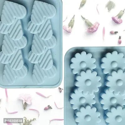 Mold Berry Flower Shape Candle , Candle Making Multi-Purpose Silicon Mould for Chocolate Mould-thumb5