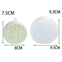 MoldBerry Candle Mould Making Silicone Mold Cool Round Tree of Candle Making Resin Big Round Trees Home Decoration Candles Soap Mould Making Homemade Mould Pack of 1-thumb1